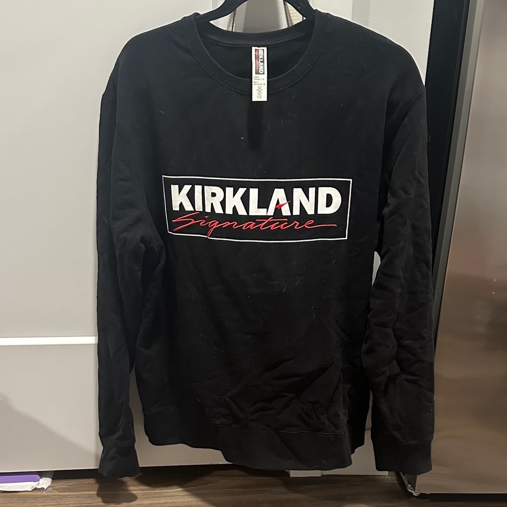Kirkland Signature Black Crewneck